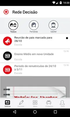 Rede Decisão android App screenshot 1